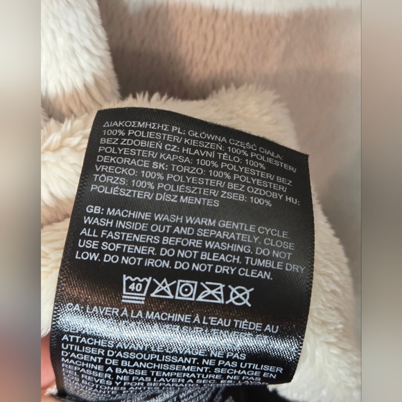 The North Face Osito Fleece Jacket Women's XL   LIKE NEW Off White - Picture 11 of 16